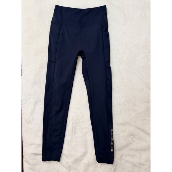 Columbia Omni-Wick High-Rise Leggings, Navy, size M - Picture 1 of 8